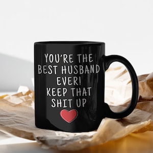 Gift for husband, best husband ever, best husband gift, father&#39;s day gift from wife, husband birthday, husband Christmas, husband coffee mug