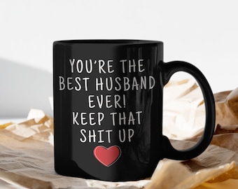 Gift for husband, best husband ever, best husband gift, father's day gift from wife, husband birthday, husband Christmas, husband coffee mug