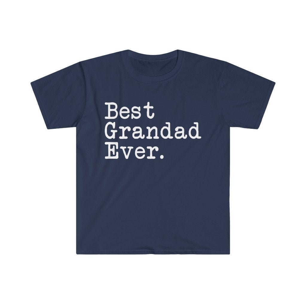 Best Grandad Ever T-shirt Grandad Shirt 