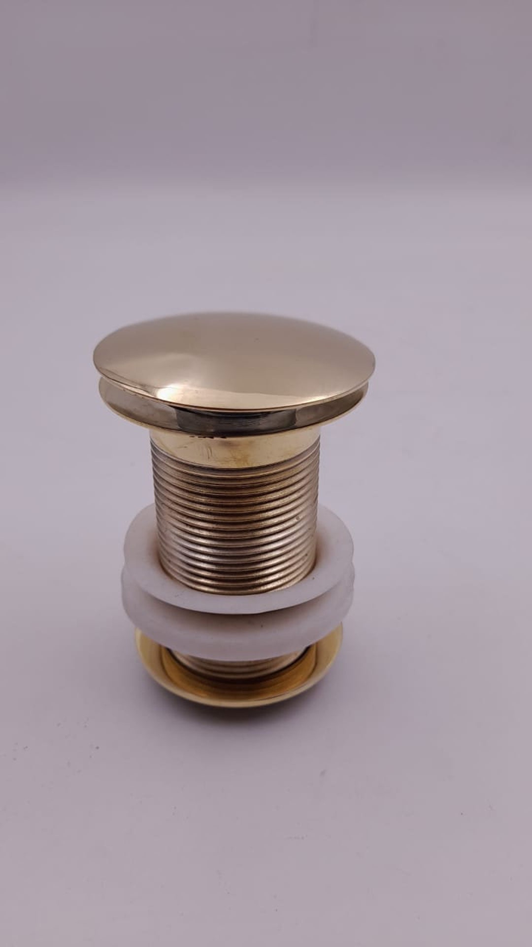 Solid Unlacquered Brass Sink Drain , Solid Brass Drain, Pop up Drain Etsy