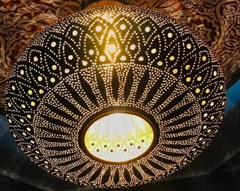 Chandelier Pendant Light,Handmade Moroccan made by ethically made shop