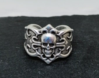MAFYU S925 Sterling Silver Retro Personality Punk Rock Style Mens Carved Orc Ring Gift to Dear MAFYU S925 Sterling Silver Retro Personality Punk Rock Style Mens Carved Orc Ring Gift to Dear