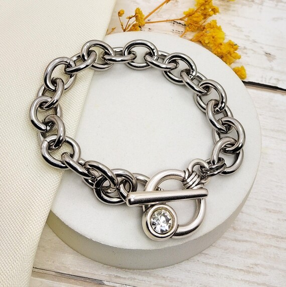 Swarovski bangle chain Swarovski Infinity Bangle Chain | Canex