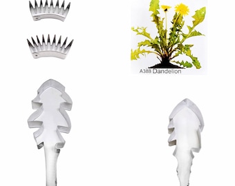 Dandelion Petal and Leaf Full Set Cutters fondant sugar flower cutters baking cake decorations Polymer Clay Cold Porcelain gumpaste tools