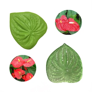 Clay flower Vein stamp Petals Anthurium Resin mold universal venation, clay flower mold,sugar flower mold,sugar flower