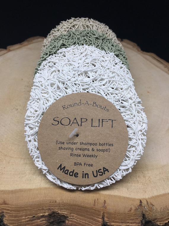 Bioplastic Soap Saver Beige