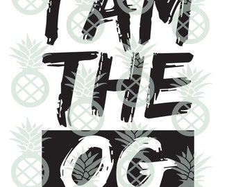 Jestem oryginalnym plikiem do wycinania | Cricut, sylwetka, pierwsze urodziny, urodziny, koszulka urodzinowa, impreza w stylu lat 90., impreza hip-hopowa, oldschool