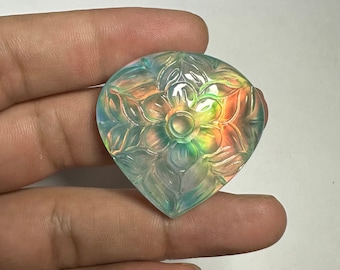 Amazing Quality Aurora Opal Cabochon Calibrated Big Size Aurora Opal Gemstone Aurora Opal Doublet Making For Jewelry