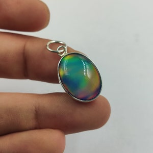 Amazing Aurora Opal Pendant- 925 Sterling Silver Pendant Jewelry- Handmade Pendant- Party Jewelry- Gift For Her- Birthday Gift| Wife Gift