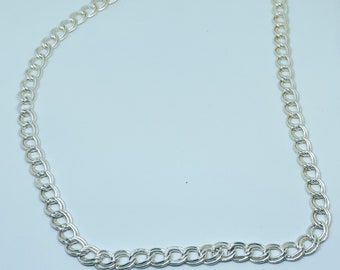 Silver Chain 925 Sterling Silver Cable Chain Silver Jewelry Chain For Pendants Silver Chain For Pendant Necklace Chain Chain Jewelry