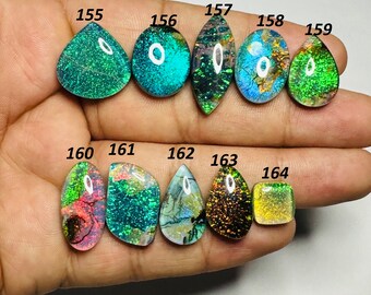 Wonderful Monarch Opal Cabochon Australian Opal Gemstone Sterling Opal Mix Shape Doublet Handmade Polish Making For Jewelry