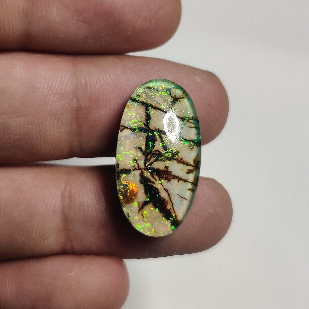 72.85 Ct. Large AAA+ Natural Monarch Fire Opal Doublet Fancy Cut Loose