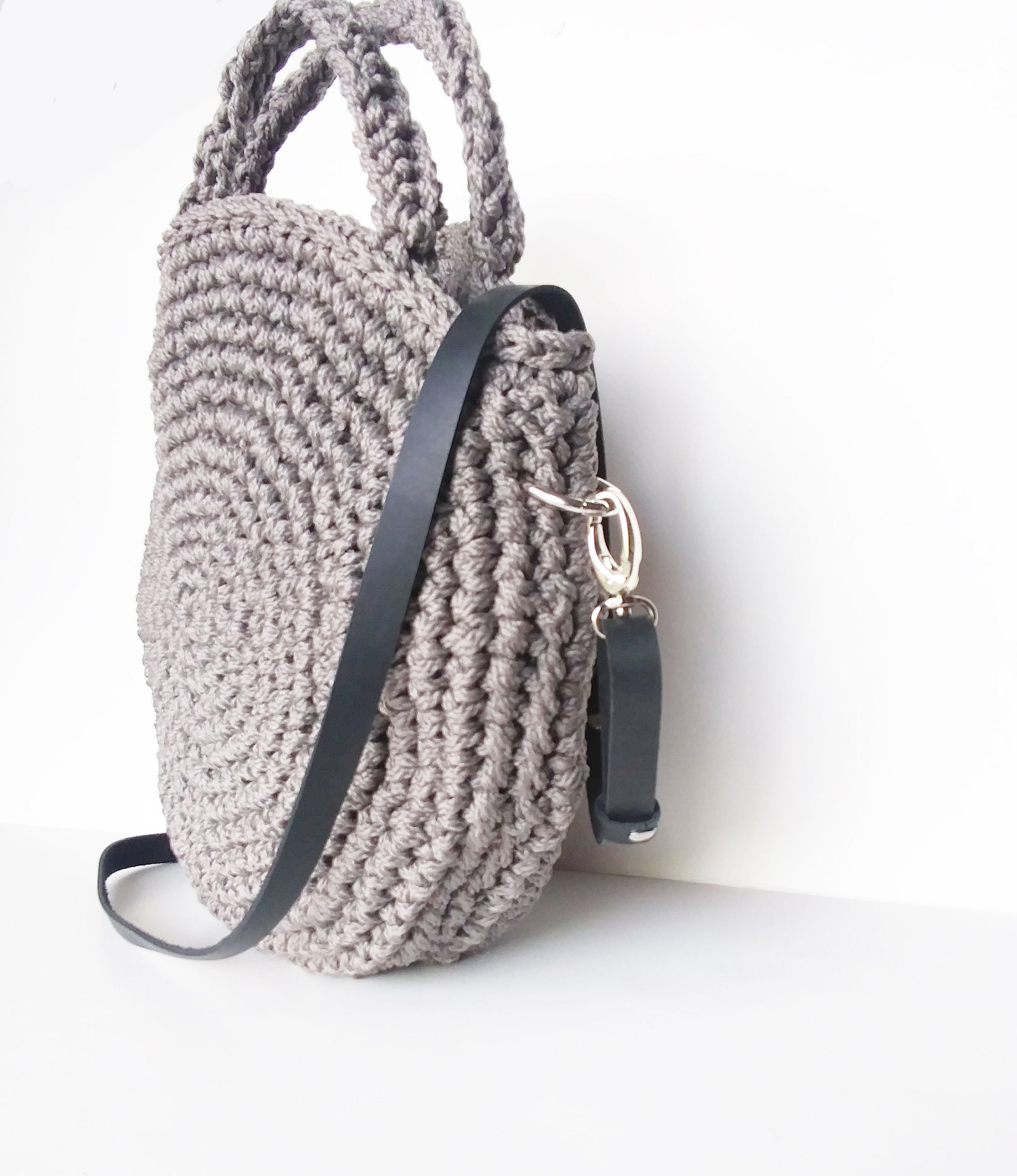 grey colour purse