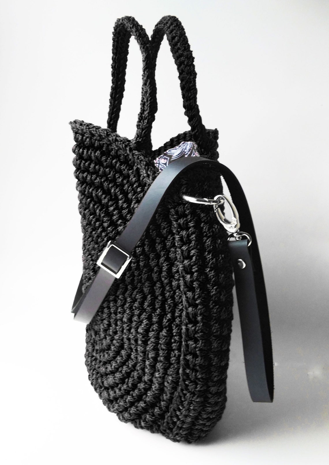 Runde Umhängetasche handgemachte Kreistasche runde weiße | Etsy