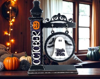 Interchangeable Seasonal Mini Standing Sign Set, Calendar, Classroom Decor, Office Decor, Home Decor, Hand Painted, Gift for Her, Unique