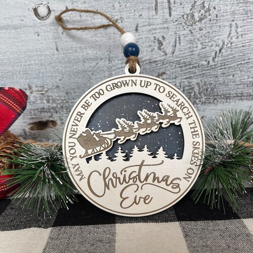 May You Never Be Too Grown up to Search the Skies on Christmas Etsy