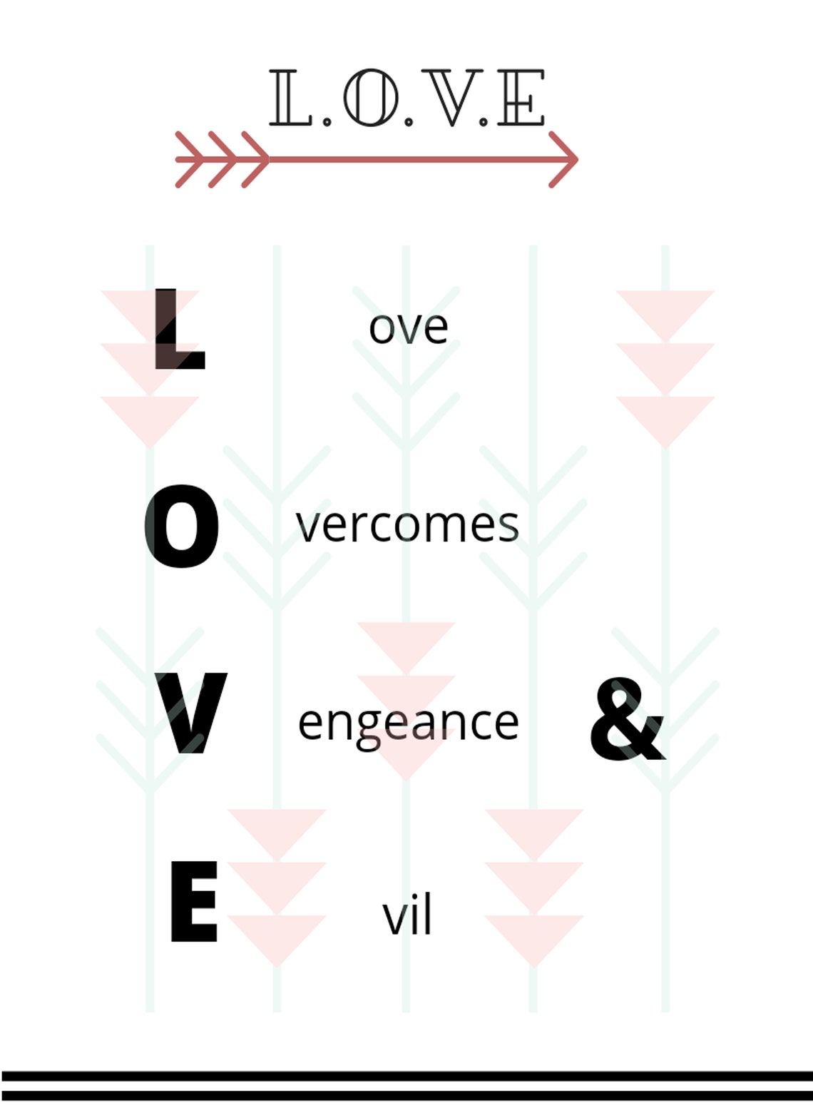 Love Printable Wall Art, Home Decor, Wall Art Prints, Printable Quotes, Love Overcomes Wall Art ...