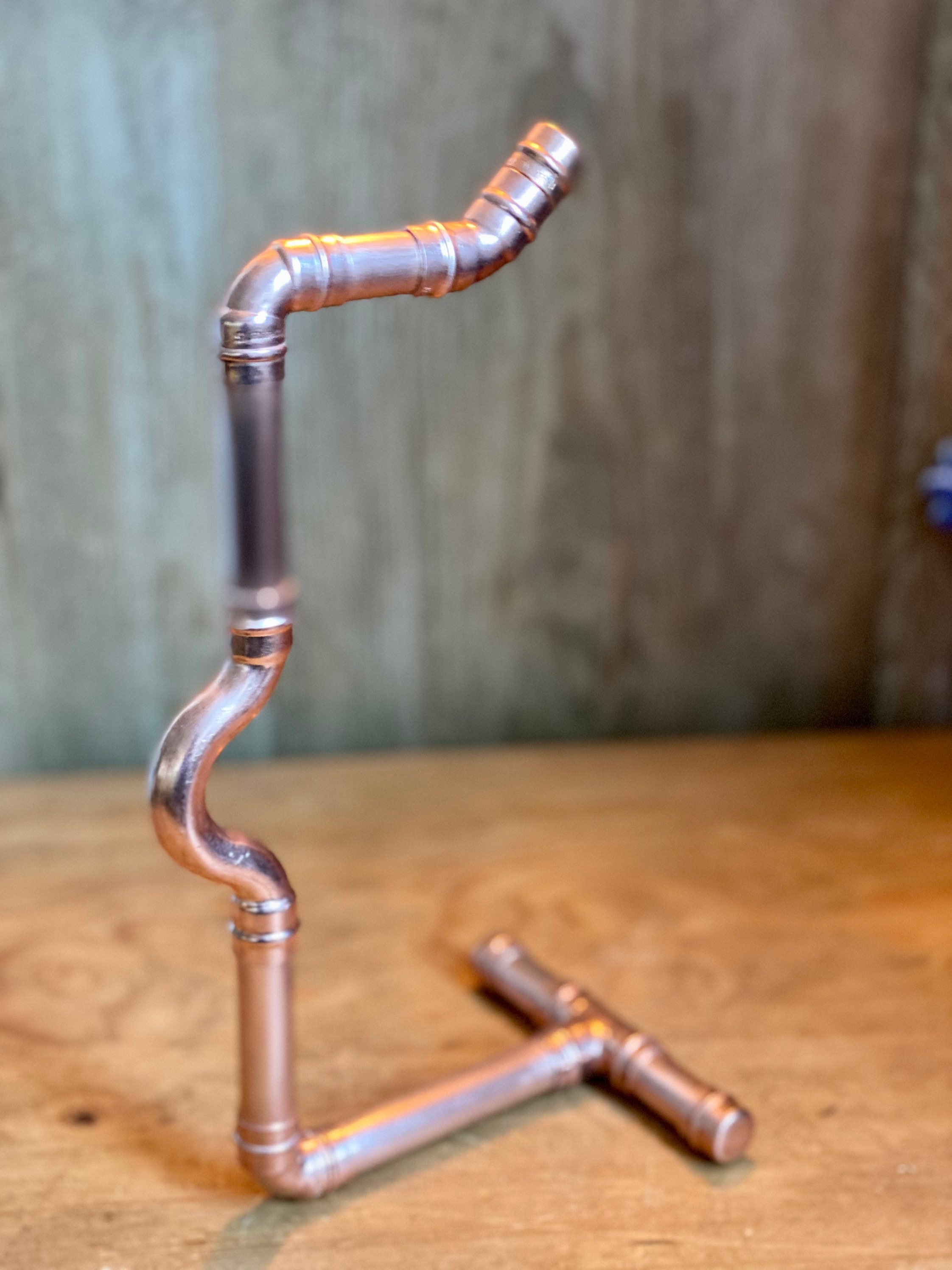 Copper Pipe Headphone Stand Crossover. Headphone Holder. Etsy