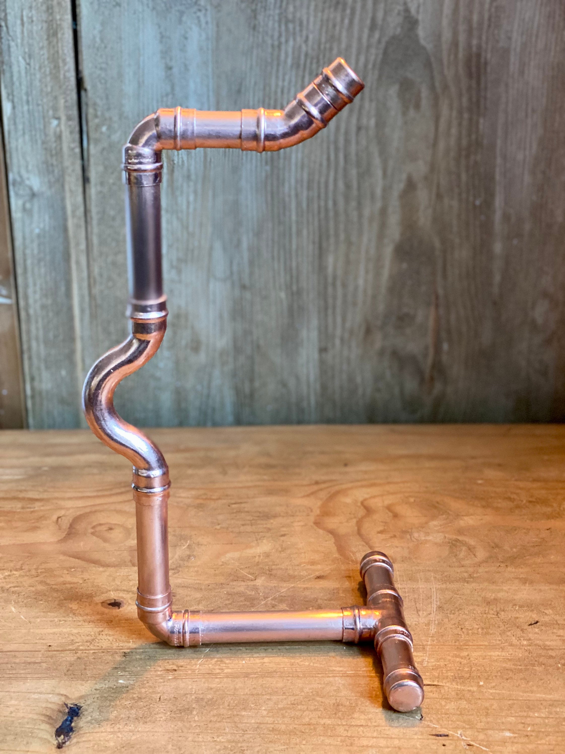 Copper Pipe Headphone Stand Crossover. Headphone Holder. Etsy