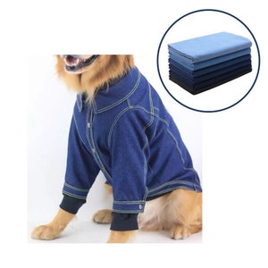 Dog Cat Denim Jean Cowboy Rodeo Western West World Country Button Work Shirt