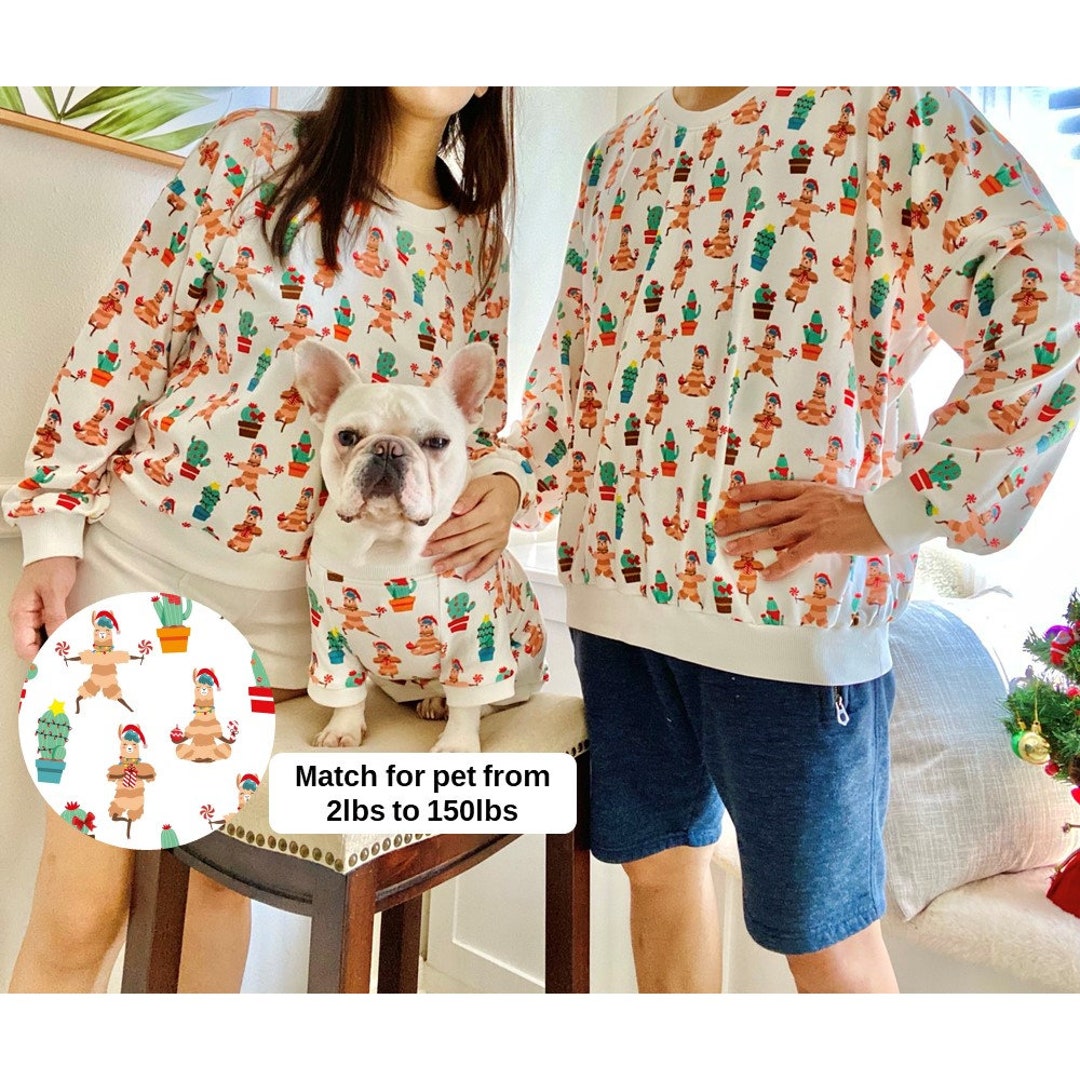 Handmade Pet and Owner Christmas Family Matching Sweaters Etsy