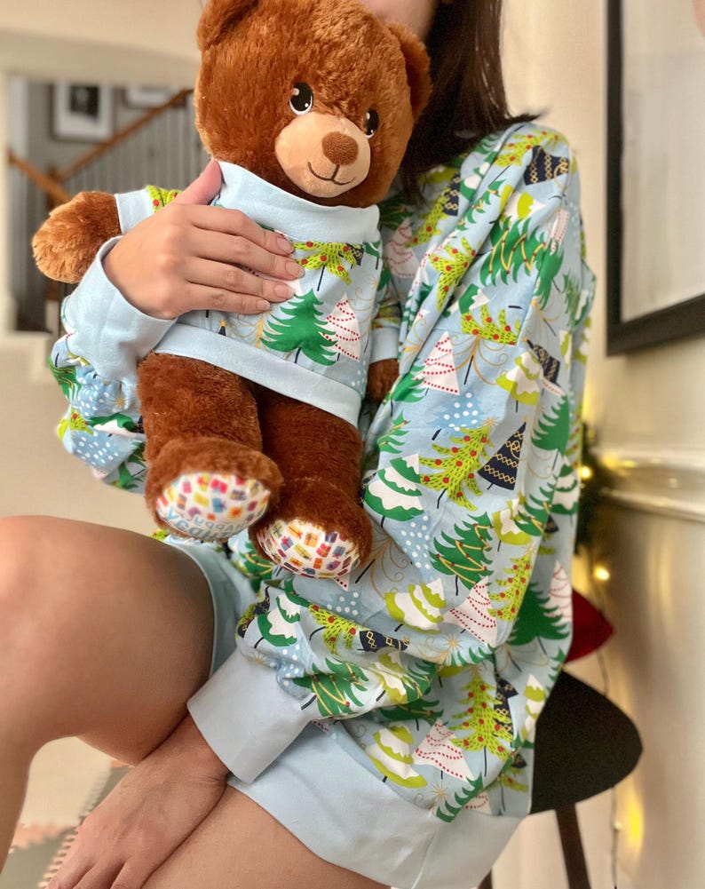 Handmade Pet and Owner Christmas Family Matching Sweaters Sweatshirt