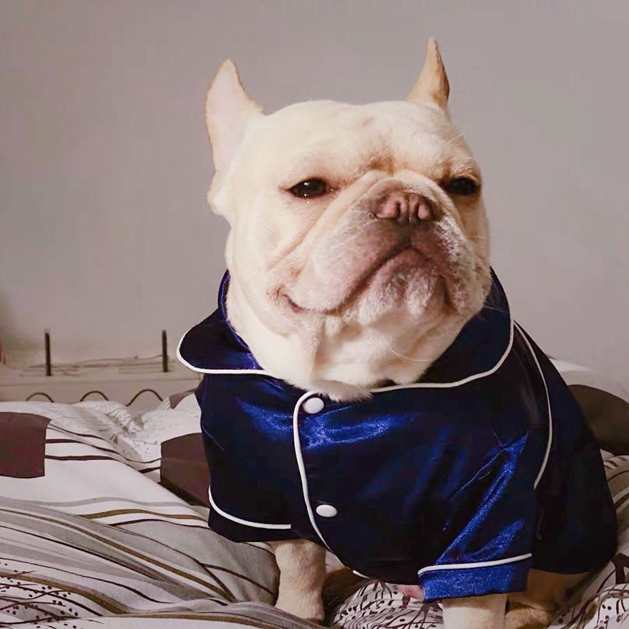 Dog Cat Silk Satin Button PJ Pajamas Sleepwear Bridesmaid Pajama Brides  Squad Bridal Bachelorette Pajamas Party - Etsy
