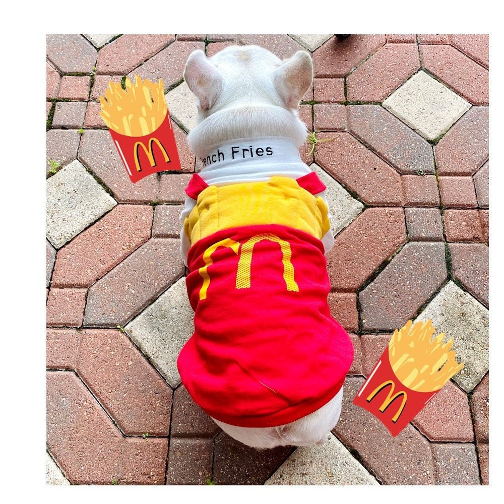dog french fry hat