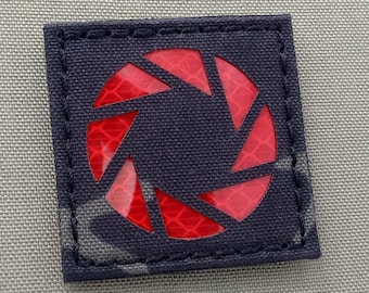 Photograpy Camera Aperture 2"x2" Laser Cut Patch