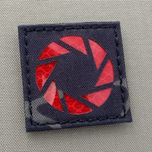 Photograpy Kamera Aperture 2 &quot;x2&quot; Laser Cut Patch