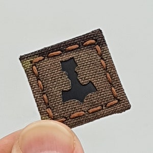Ranger Eye Mjolnir Thor Hammer Norse Viking Heathen Mjölnir 1"x1" Laser Cut Patch