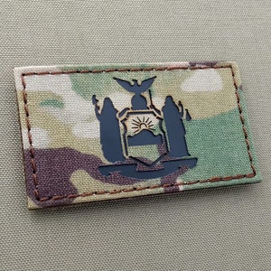 New York NY State Flag 2&quot;x3.5&quot; Laser Cut Patch
