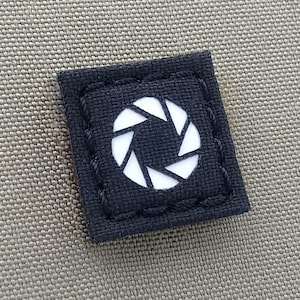 Ranger Eye Photograpy Camera Aperture 1&quot;x1&quot; Laser Cut Patch