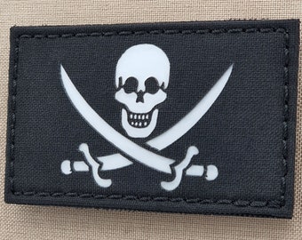 Calico Jack Tactical Patch Jolly Roger Morale Badge Made in the USA