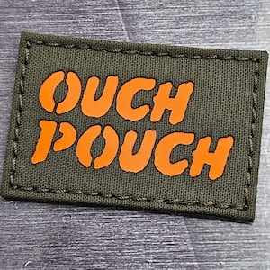 Autsch Beutel 2 &quot;x 3,5&quot; Lustiger Laser Cut Patch