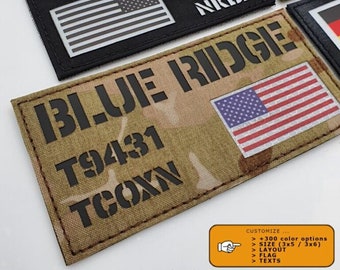 Jumbo Patch Custom ID Big Panel 3×6 Full Color Flag With