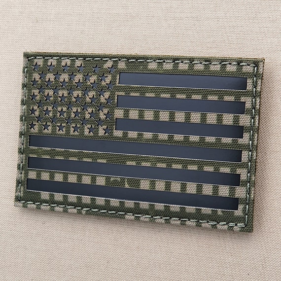 Empire Tactical Infrared Ranger Green IR Reflective Patch Set - 3.5x2 Inch, Forward & Reversed