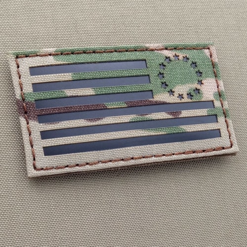 Betsy Ross 1776 Revolutionary War Style Iron-On American