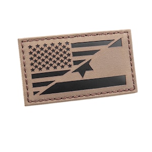 Israel America Friendship 2&quot;x3.5&quot; Patch