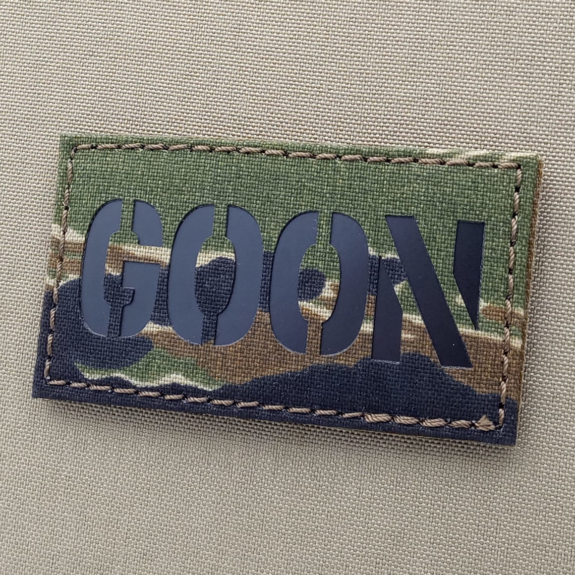 Goon 23.5 Funny Tactical Morale Army Military Lasercut Patch Etsy