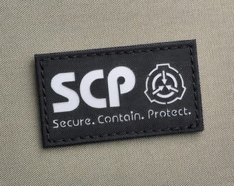 Fiktives SCP Foundation 2"x3.5" Laser Cut Patch