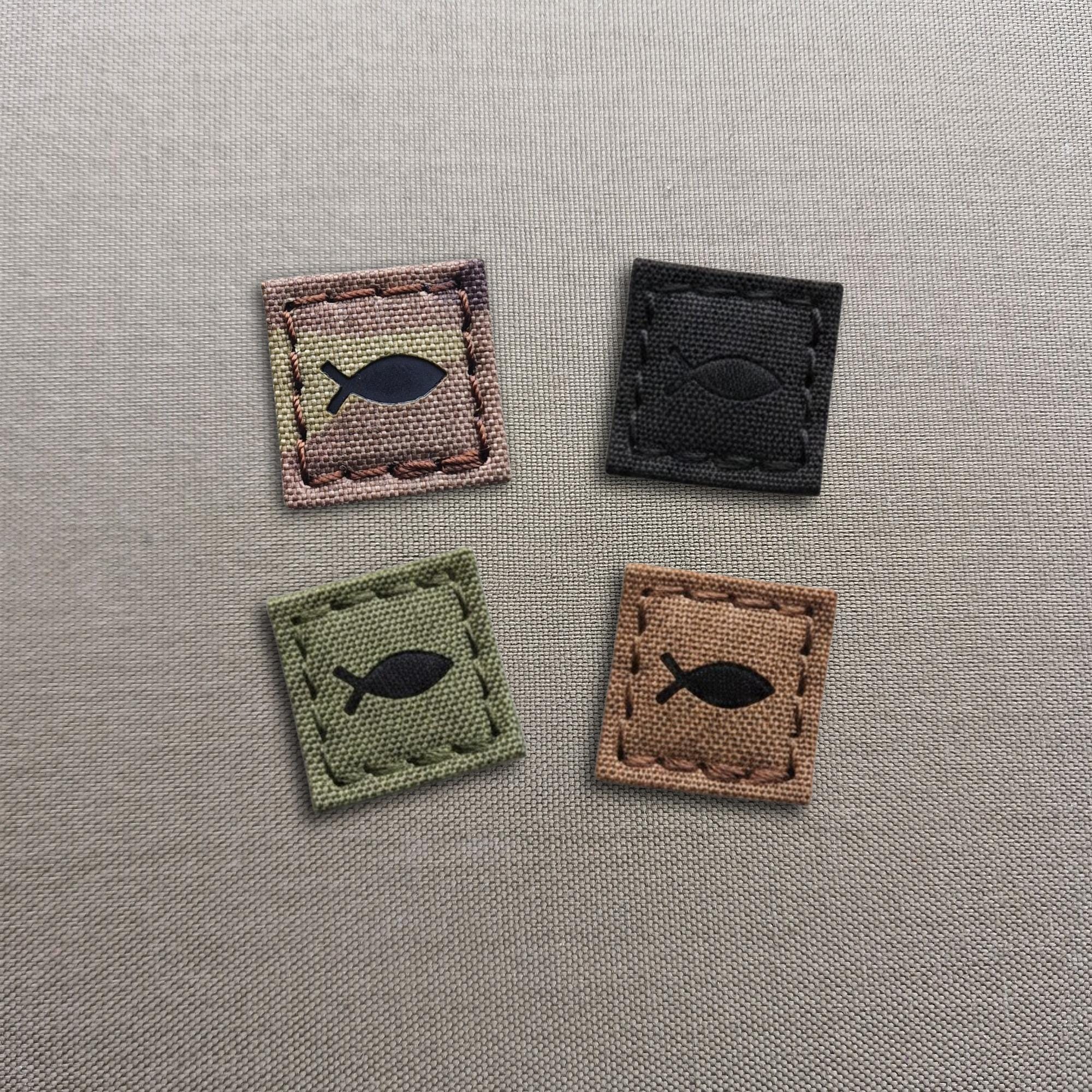 Ichthys Jesus Fish Patch - Christian Tactical Morale Patch (1