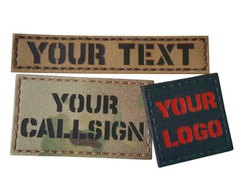 Custom Patch - Personalized Text, Logo, or Call Sign