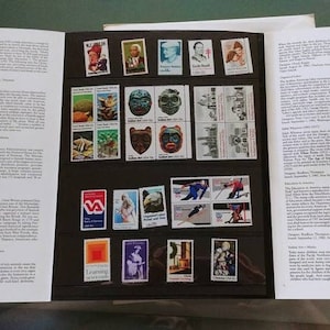 United States Postal Service Mint Set of 1980 Commemorative Stamps