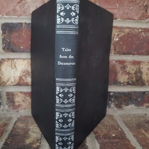 Tales from the Decameron of Giovanni Boccaccio - 1930 - Translated by Richard Aldington - Black Books - Beautiful Spine - Vintage Books