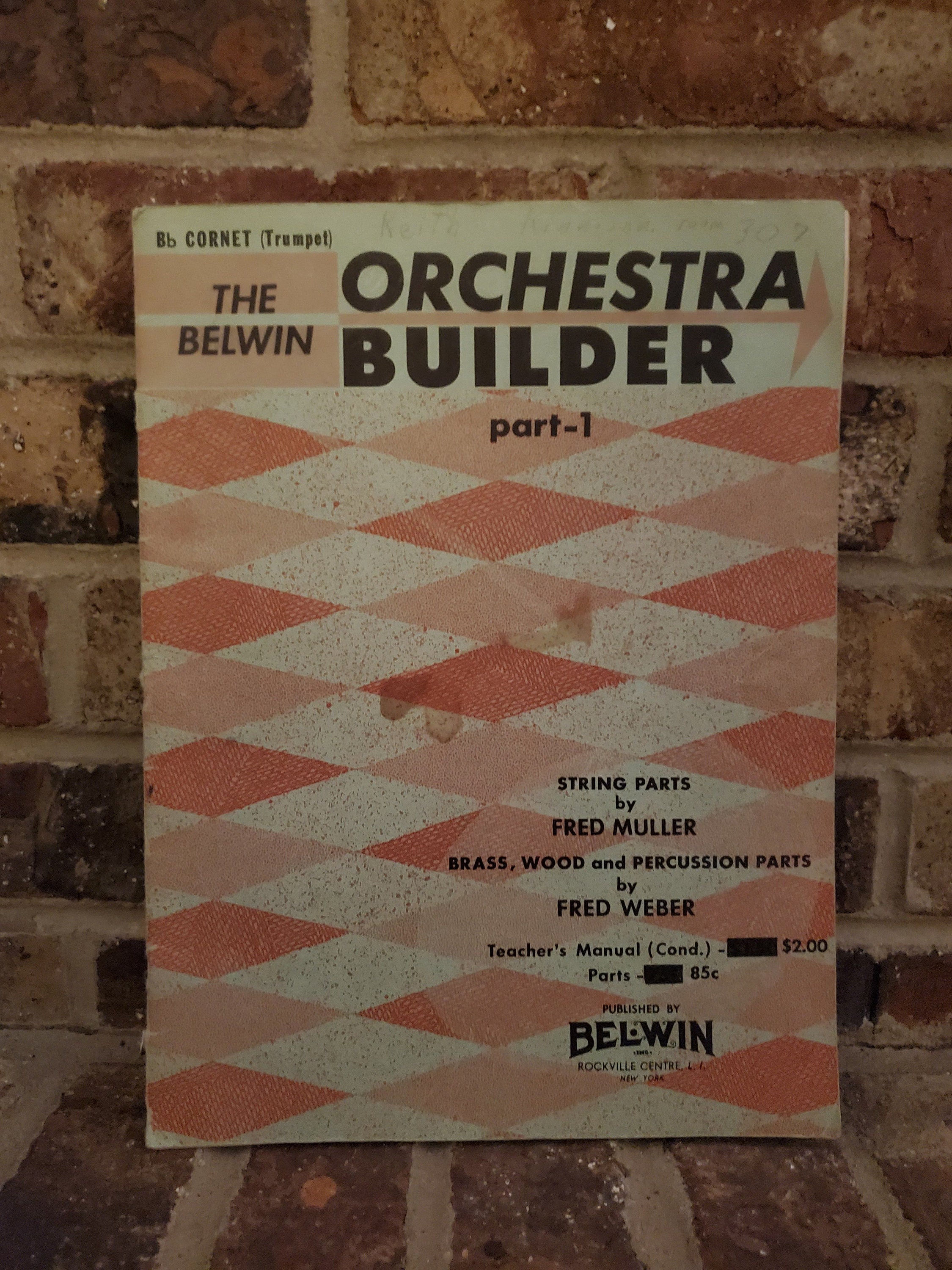 The Belwin Orchestra Builder Part 1