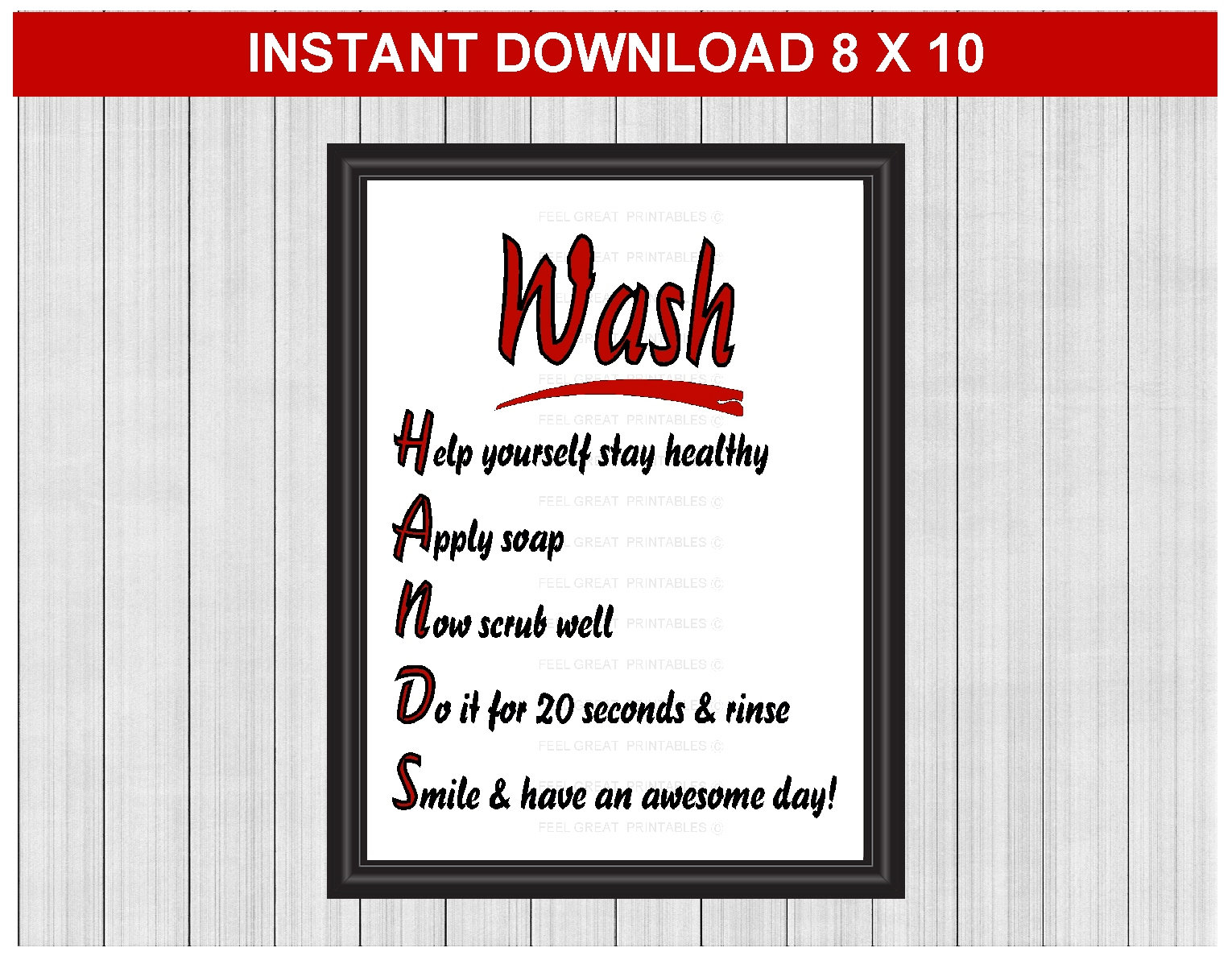 Clean Palms Indicator Printable, Lavatory Signs and symptoms Printable, Restroom Prints, Personnel Downloads, Health care Business Decor, Faculty Printable photo regarding Wash Hands Sign Printable named Clean Fingers Indicator Printable, Toilet Signs or symptoms Printable, Restroom Prints, Personnel Downloads, Health care Business office Decor, College or university Printable