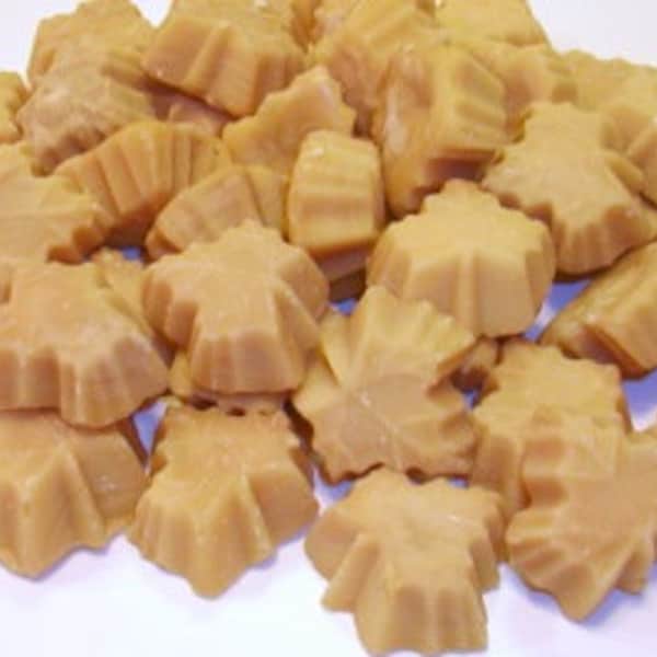 1 lb. (48 candies) 100% Pure and Natural Bulk Maple Sugar Candy Leafs