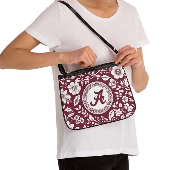 Cute Bama Purse Small Shoulder Bag Roll Tide Art Accessory Alabama Mom Crimson Tide Gift Etsy