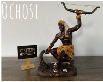 Orisa Ochosi Statue | Estatua de Orisa Ochosi